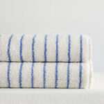 Parent-child Large Rhombus Striped Long-staple Cotton Yarn-dyed Household Towels Bath - Image 8