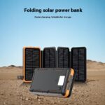 New Solar Portable Power Source 25000 MA Large Capacity