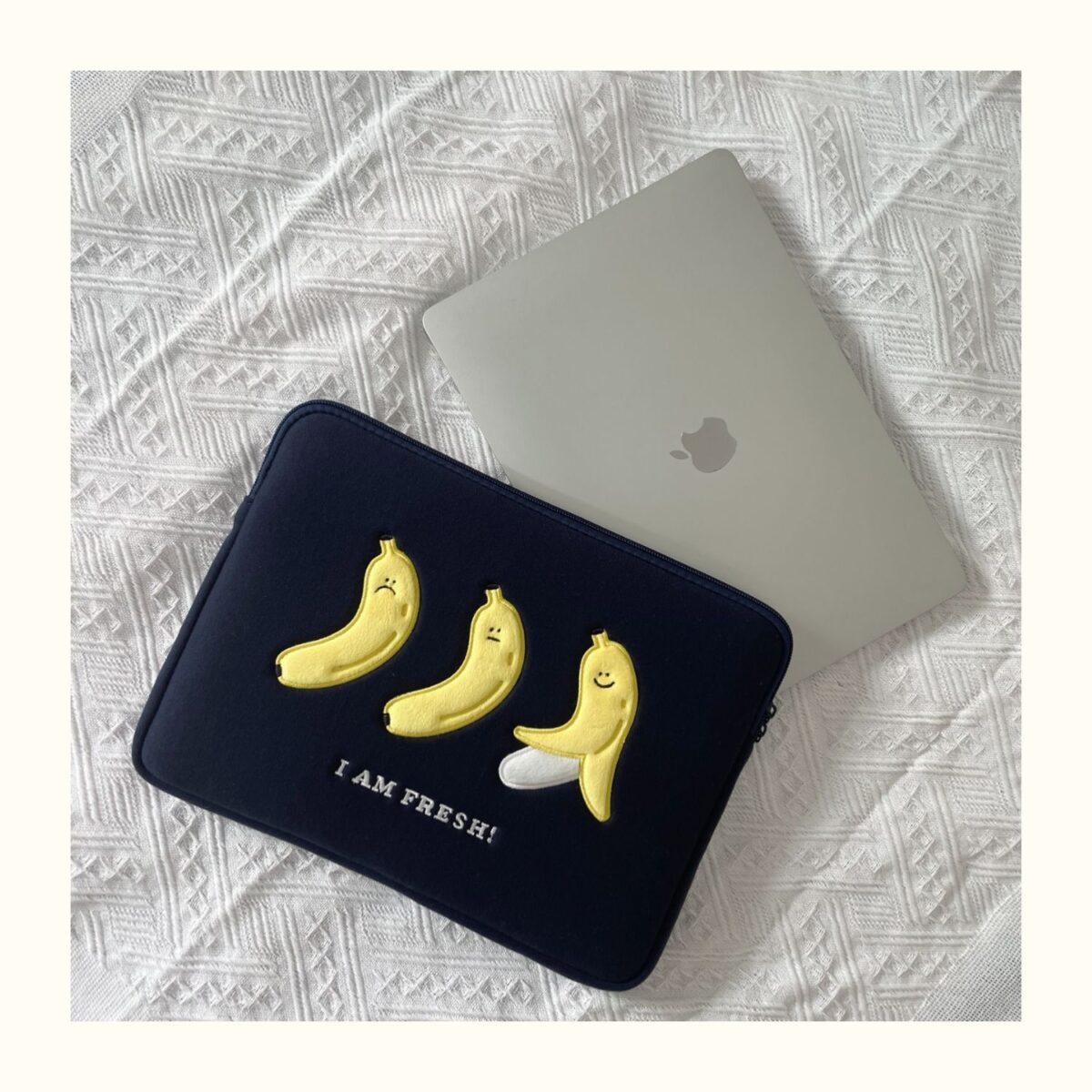 Cute Embroidered Laptop Sleeve Computer Liner Bag - Image 8