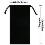 Outdoor Carrying Sunglasses Storage Bag Pressure-proof Flannel Bag - Image 2