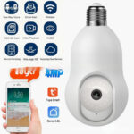 Graffiti Style 2K4MPWiFi Surveillance Camera E27 Interface - Image 2