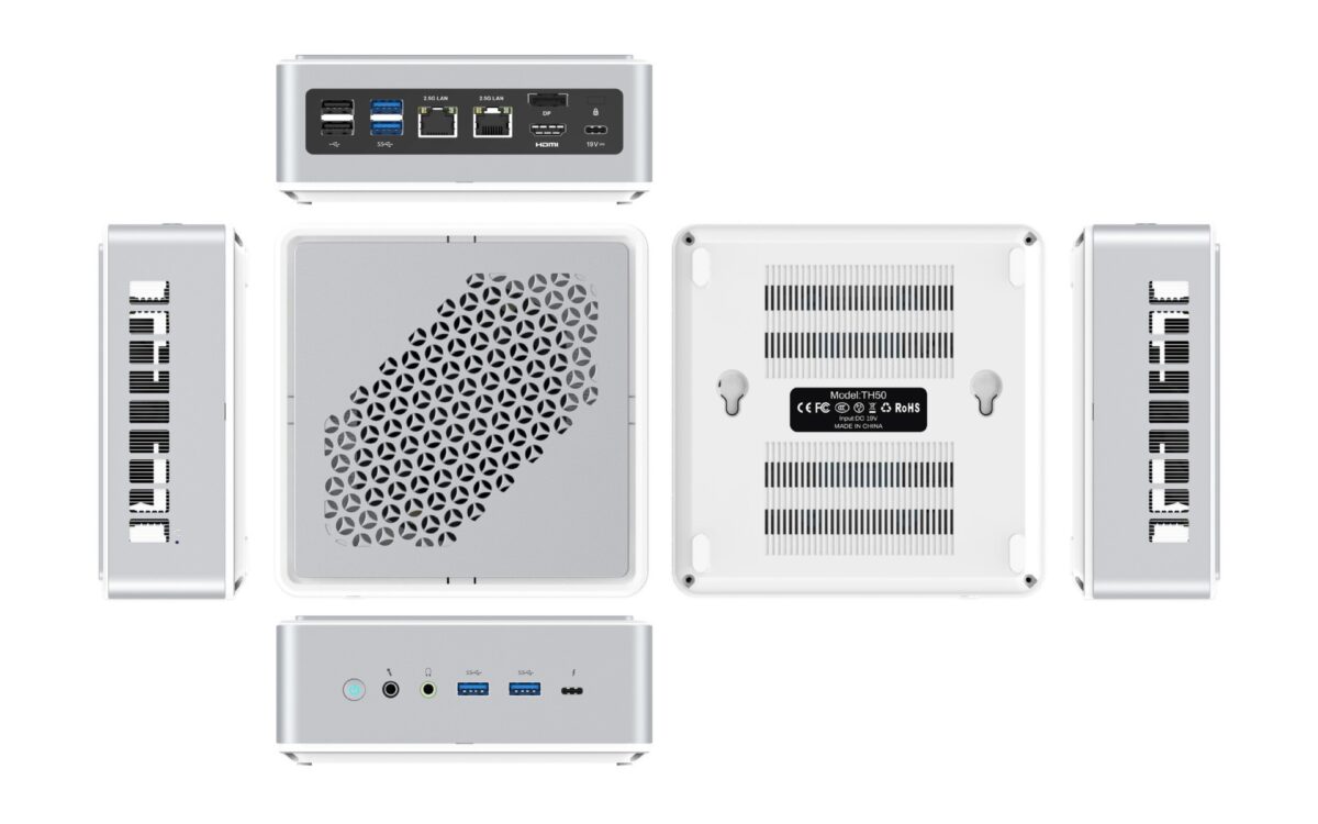 MINISFORUM Mini PC TH50 Core I5-11320H Mini HD Office Micro Host - Image 6