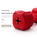 Pet Toy Dog Rubber Interactive Molar Long Lasting Food Leakage Toy - Image 3