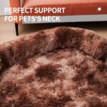 Calming Dog Bed Fluffy Plush Dog Mat For Furniture Protector With Zipper Removable Washable Cover For Large Medium Dogs And Cats - Image 4