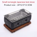 Japanese Mini Grill Household Smokeless Grill Indoor Charcoal Grill Wild Barbecue Tool Full Set - Image 5