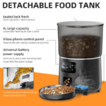Pet 4L Smart Graffiti APP Automatic Pet Feeder - Image 2