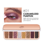 8-color Eyeshadow Palette High-gloss Trimming Blush Modification Mousse Texture Matte Earth Color - Image 2