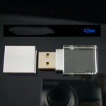 DIY Luminous Creative Crystal U Disk Mini Car - Image 4