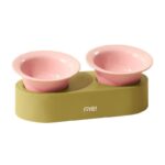 Cat Dog Ceramic Double Bowl - Image 4