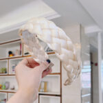 Women's Solid Color Fabric Craft Headband - Image 10