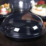 50pcs Transparent Cake Plastic Cupcake Muffin Dome Holder Cases Fruit Salad Box - Image 2
