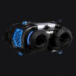 Face Mask Luminous Goggles Gas Mask Cos Sci-fi Mechanical - Image 2