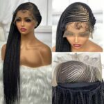 Long Straight Lace Chemical Fiber Wig Dreadlocks Headgear - Image 5