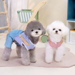 Fashion Personality Pet Dog Denim Four Pants - Image 2