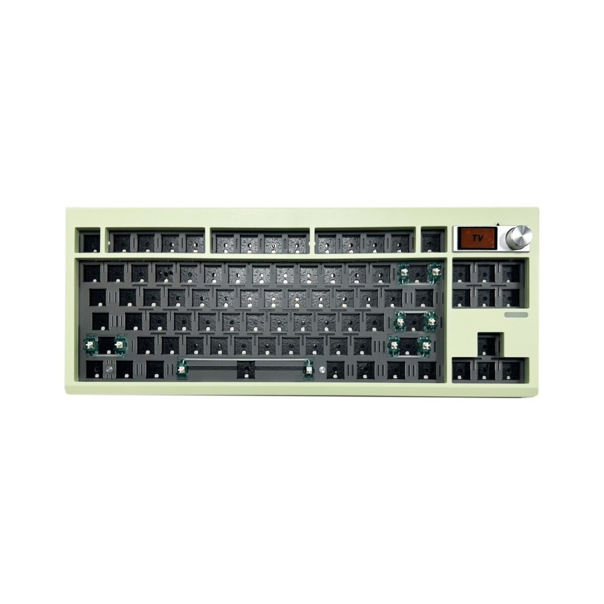 DIY Mechanical Keyboard Kit With Knob Supports Hot Swap RGB Backlight - Image 2