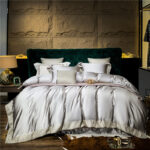 High-grade Brocade Four-piece High Precision 200 Long-staple Cotton Bedding - Image 8
