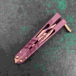 Outdoor Fancy Swinging Knife Camping Folding Knife Cold Weapon Travel Fruit Knife - Image 6