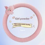 Car Plush Polo Cartoon Steering Wheel Warm Short Plush Grip Cover - Image 7