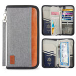 Large Capacity Multifunctional Long Anti-theft Swipe ID Bag Travel Passport Holder - Image 5