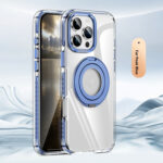 Phone Case Transparent 360 Magnetic Rotating Bracket Drop-resistant - Image 9