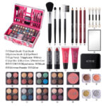 Natural Long Lasting Lipstick Eye Shadow Multifunctional Makeup Set - Image 2