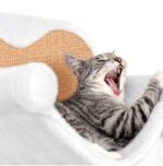 Cat Climbing Frame Wall-mounted Solid Wood Cat Wall-mounted Hanging Scratching Pole Cat Hammock Stairs - Image 10