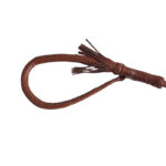 Simple Home Portable Full Leather Woven Horsewhip - Image 7