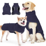 Pet Clothes Lightweight Medium Large Dog Cotton-padded Clothes Cold-proof - Image 5