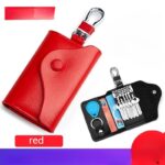 Men's Multi-functional High-grade Genuine Leather Keychain Card Holder Large Capacity Storage Fantastic - Image 6