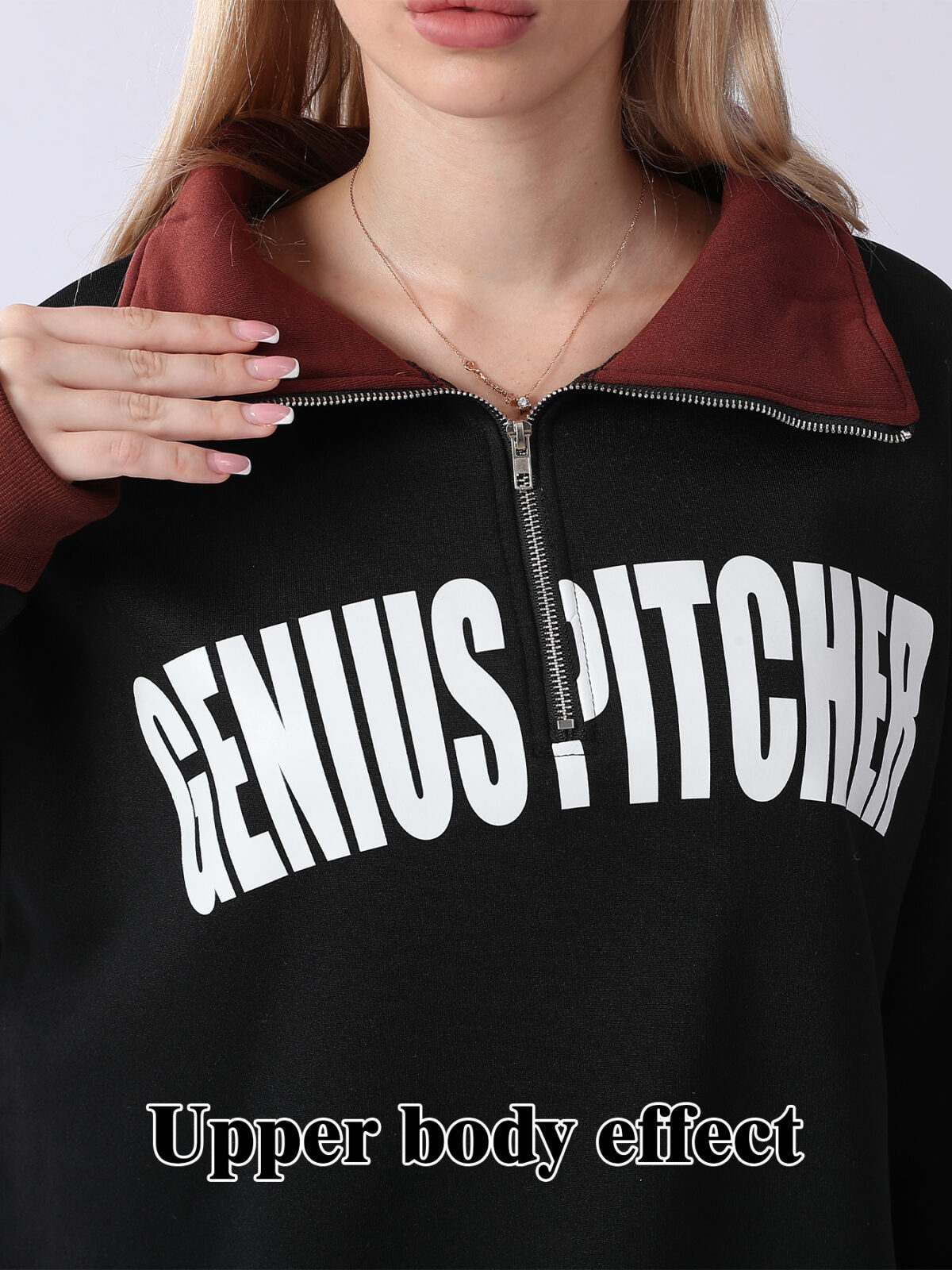 Women's Long Sleeved Sweatshirt - Image 4