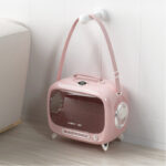 TV Cat Bag Out Portable Space Capsule Pet Backpack Carrying Large Capacity Portable - Image 4