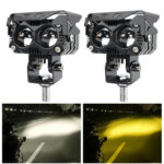 Motorcycle Light Two-color Lens Headlight - Image 2
