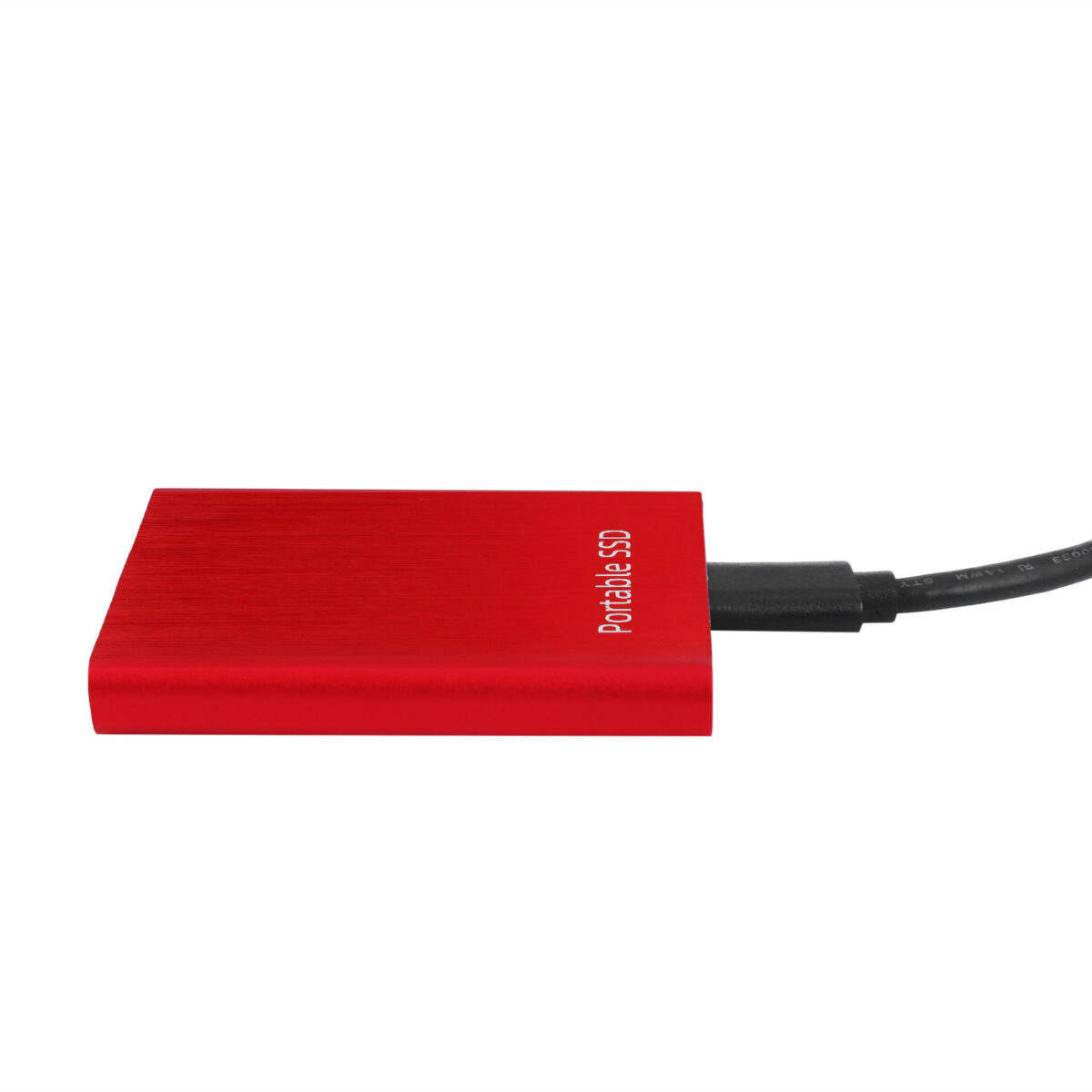 SSD Solid State Hard Drive Brush Pattern Portable Mobile Hard Drive - Image 3