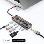 Hub Expansion Dock Notebook Computer Converter - Image 3