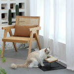 Cat Ceramic Water Bowl Tall Drinking - Image 2