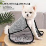 Absorbent Dog Towel, Microfiber Quick Drying Towel Machine Washable With Hand Pockets Pet Towel For Medium Large Dog Super Absorbent Pet Towel Quickly Dry Your Dog Or Cat After Bath Time - Image 2