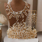 European And American Wedding Dress Big Crown Headdress - Image 9