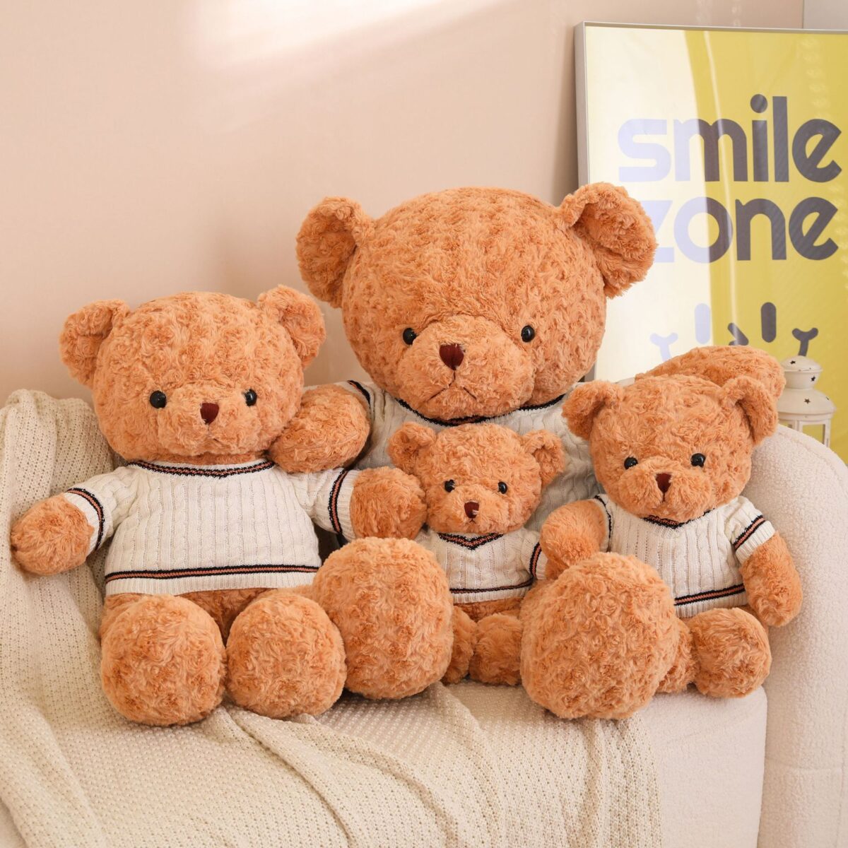 Sweater Teddy Doll Plush Toys Bear - Image 3