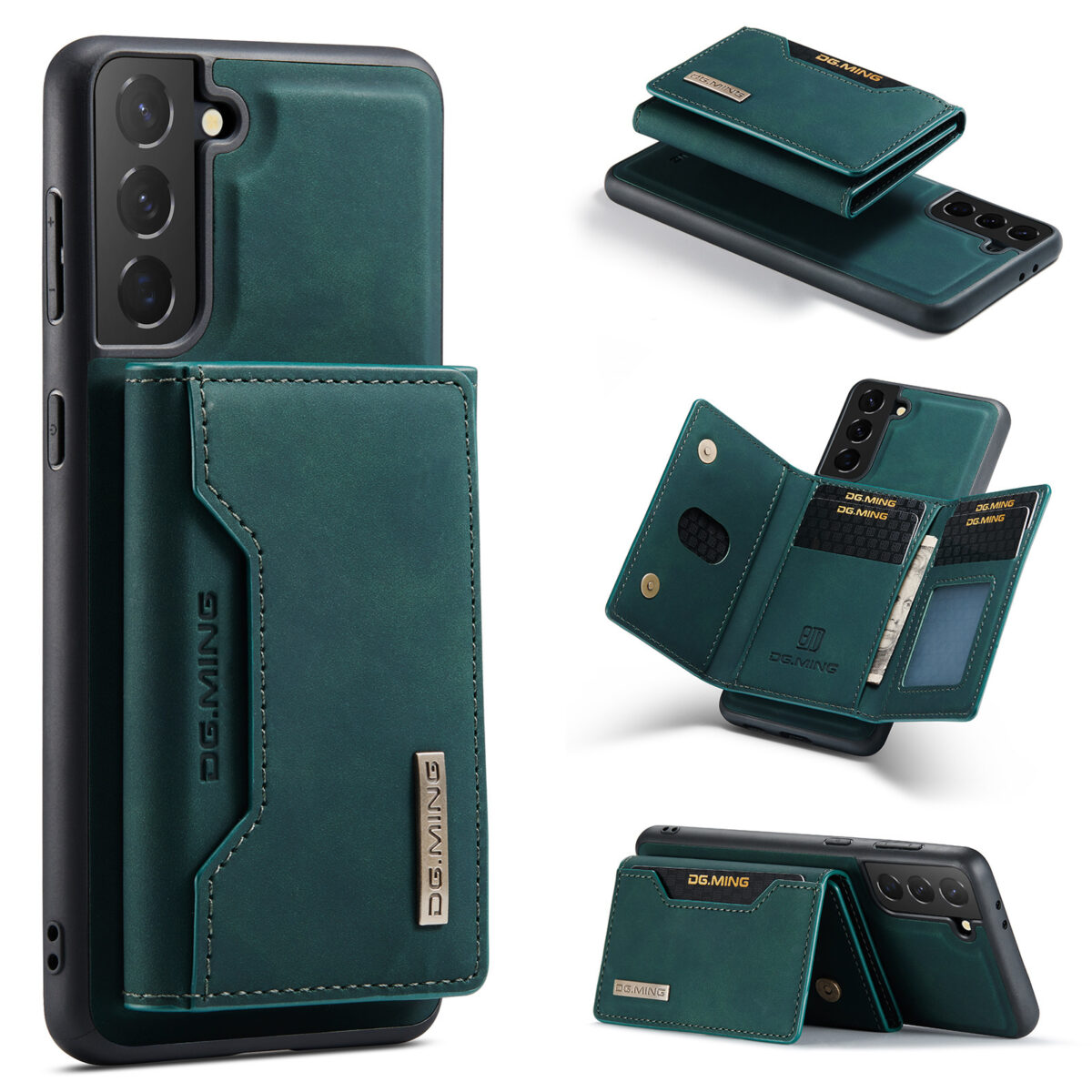Simple Solid Color Magnetic Card Case - Image 6