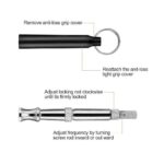 1PCS Dog Trainings Whistle Copper Ultrasonic Pet Dog Training Whistle Portable Keychain Whistle Adjustable Dog Flute Supplies - Image 10