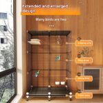 Parrot Cage New Splash-proof Home Ecological Villa - Image 4