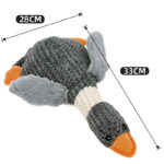Dog's Stress Relief And Bite Resistant Sound Plush Toy - Image 3