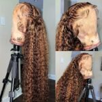 Small Volume Wound Tube Afro Long Curly Wig - Image 2