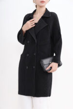 Women's Commuter Solid Color Suit Coat Mid-length - Image 6
