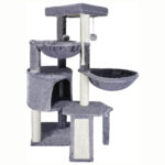 Creative Multi-layer Scratch Column Integrated Cat Climbing Frame - Image 3