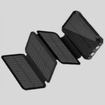 With Four-wire Large Solar Charging Unit Folding Wireless Charger Power Bank - Image 10