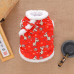 Dog Clothes Winter Thicken Warm Tang Suit - Image 5