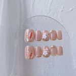 Pearl Floret Removable Nail Patch - Image 4
