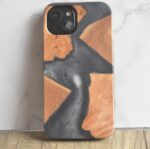 Resin Wood Mobile Phone Case Anti Drop Grain New Protective Cover - Image 4