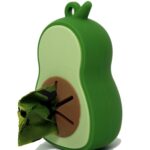 Silicone Pooper Scooper Dog Waste Bag Feces Avocado Clip - Image 2